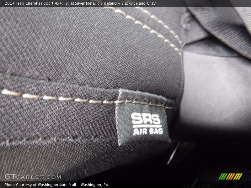 Billet Silver Metallic / Iceland - Black/Iceland Gray 2014 Jeep Cherokee Sport 4x4