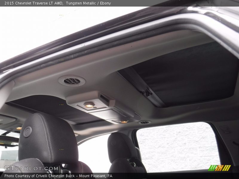 Tungsten Metallic / Ebony 2015 Chevrolet Traverse LT AWD