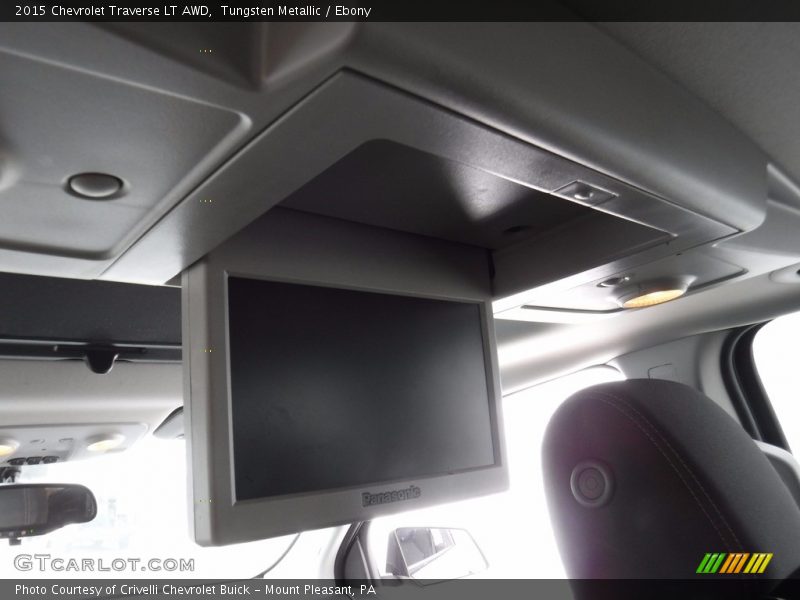 Tungsten Metallic / Ebony 2015 Chevrolet Traverse LT AWD