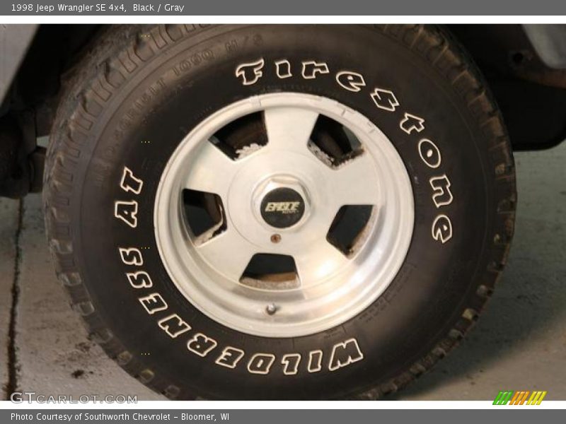 Black / Gray 1998 Jeep Wrangler SE 4x4