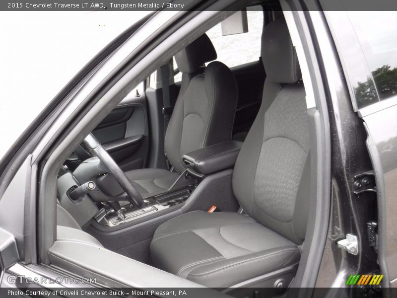 Tungsten Metallic / Ebony 2015 Chevrolet Traverse LT AWD