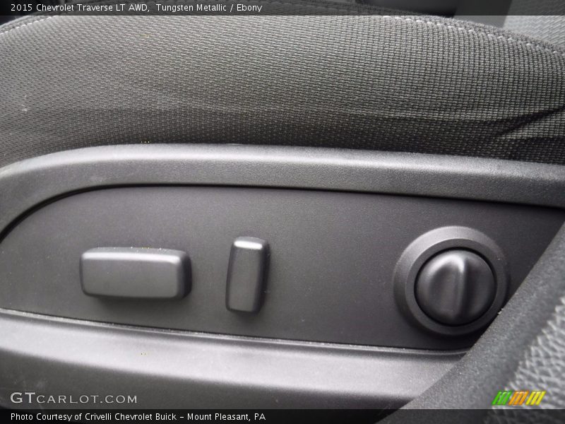 Tungsten Metallic / Ebony 2015 Chevrolet Traverse LT AWD