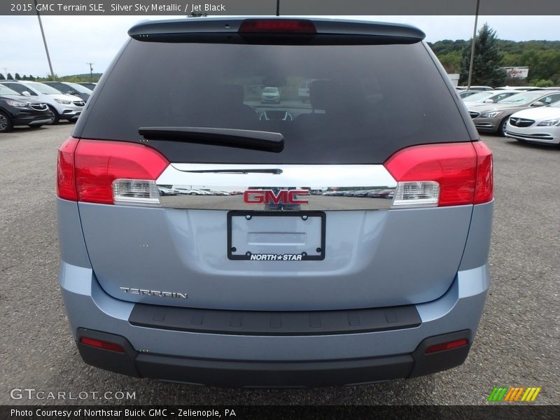 Silver Sky Metallic / Jet Black 2015 GMC Terrain SLE