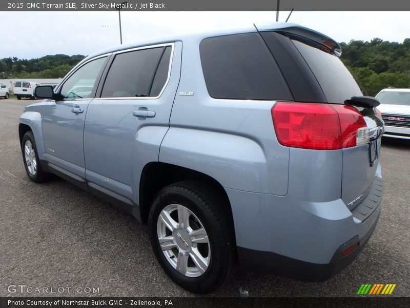 Silver Sky Metallic / Jet Black 2015 GMC Terrain SLE