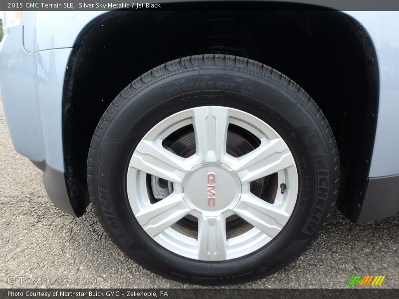 Silver Sky Metallic / Jet Black 2015 GMC Terrain SLE