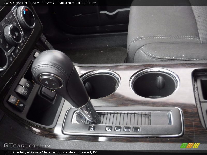 Tungsten Metallic / Ebony 2015 Chevrolet Traverse LT AWD