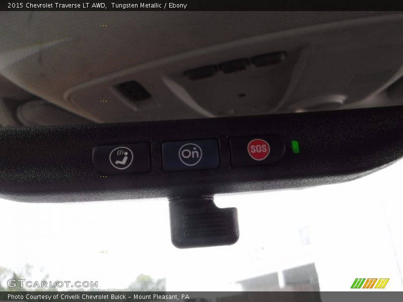 Tungsten Metallic / Ebony 2015 Chevrolet Traverse LT AWD