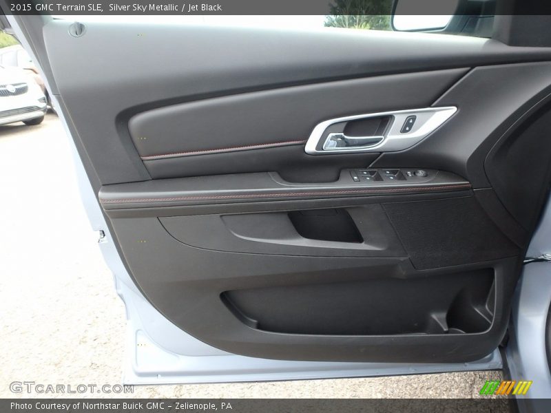 Silver Sky Metallic / Jet Black 2015 GMC Terrain SLE