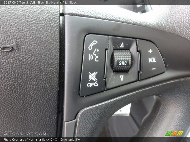 Silver Sky Metallic / Jet Black 2015 GMC Terrain SLE