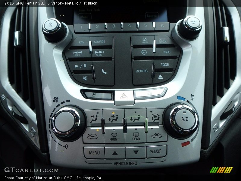 Silver Sky Metallic / Jet Black 2015 GMC Terrain SLE