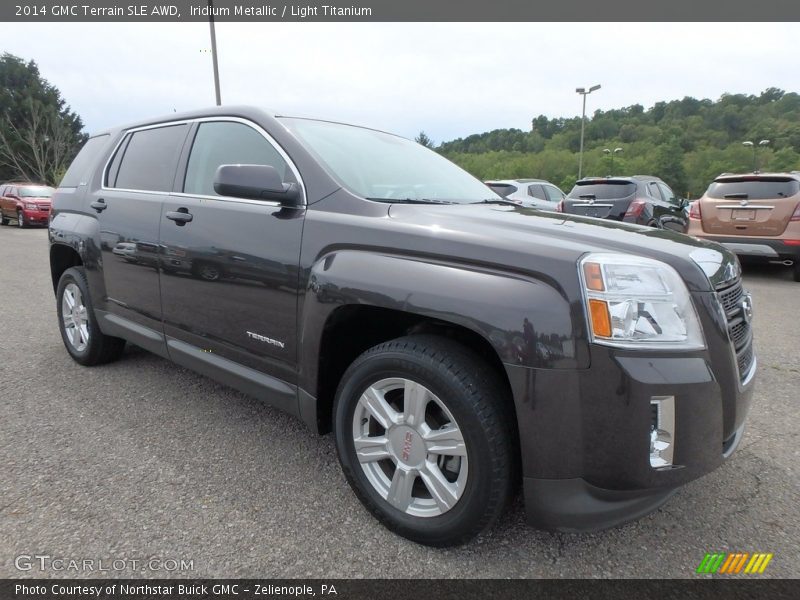 Front 3/4 View of 2014 Terrain SLE AWD