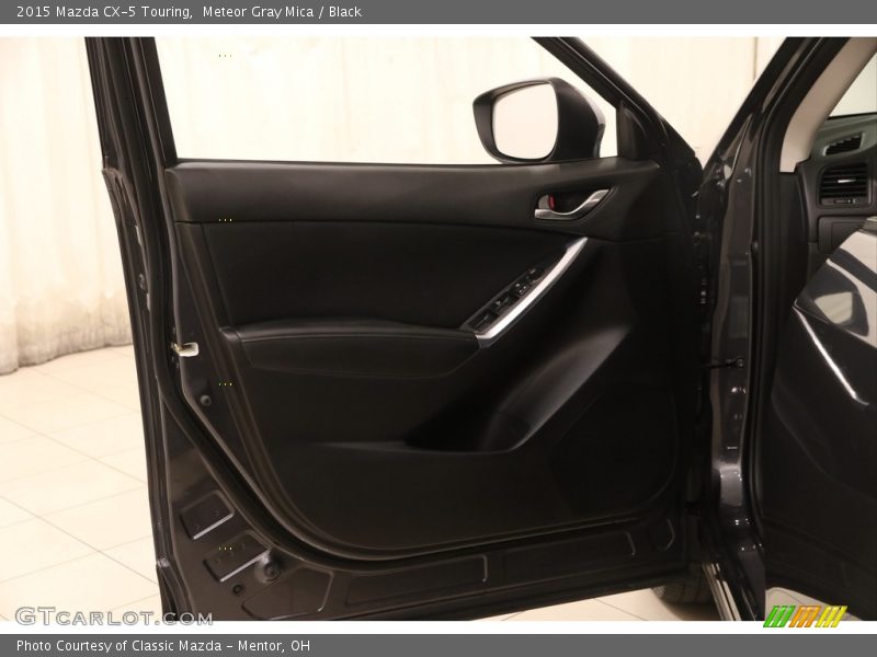 Meteor Gray Mica / Black 2015 Mazda CX-5 Touring