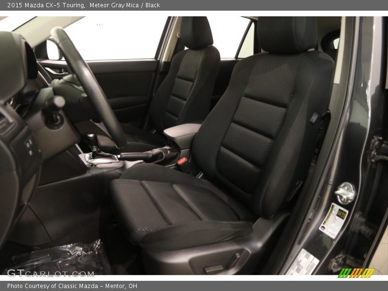Meteor Gray Mica / Black 2015 Mazda CX-5 Touring