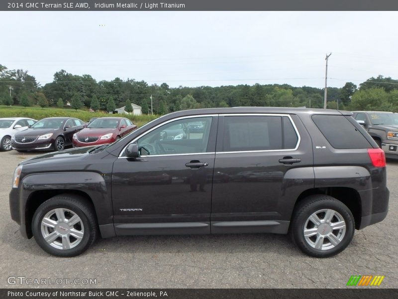 Iridium Metallic / Light Titanium 2014 GMC Terrain SLE AWD