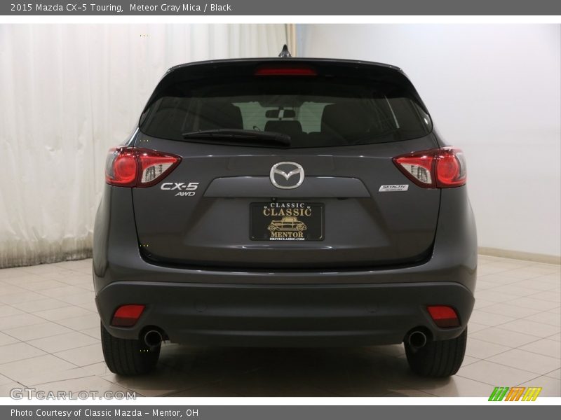 Meteor Gray Mica / Black 2015 Mazda CX-5 Touring