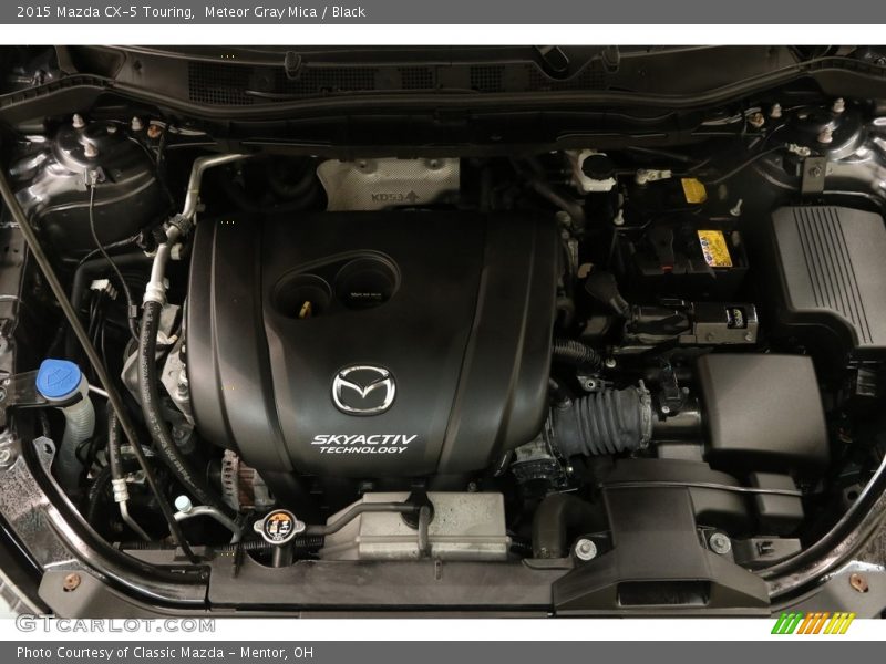 Meteor Gray Mica / Black 2015 Mazda CX-5 Touring