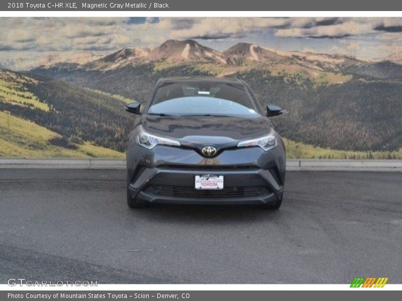 Magnetic Gray Metallic / Black 2018 Toyota C-HR XLE
