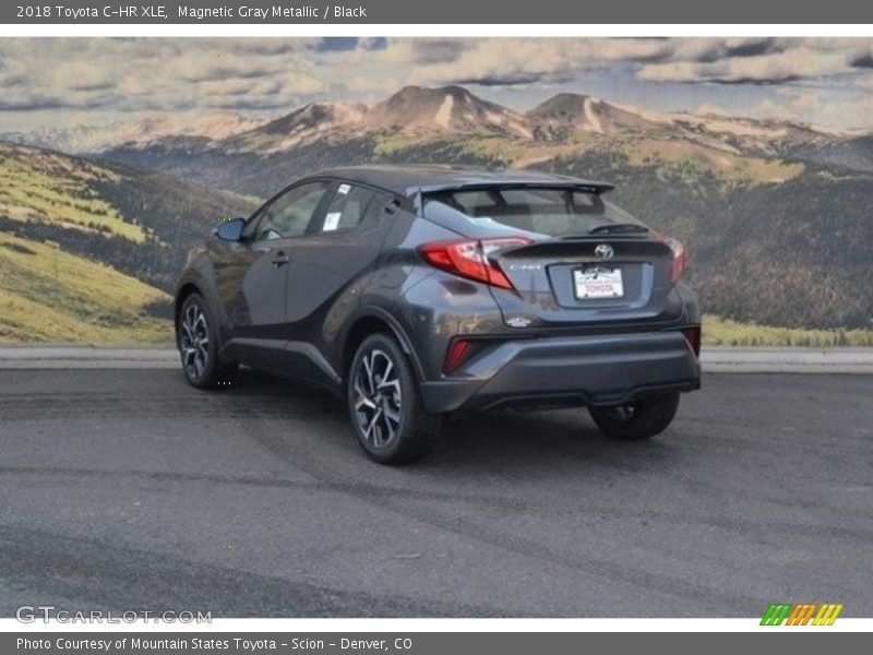 Magnetic Gray Metallic / Black 2018 Toyota C-HR XLE