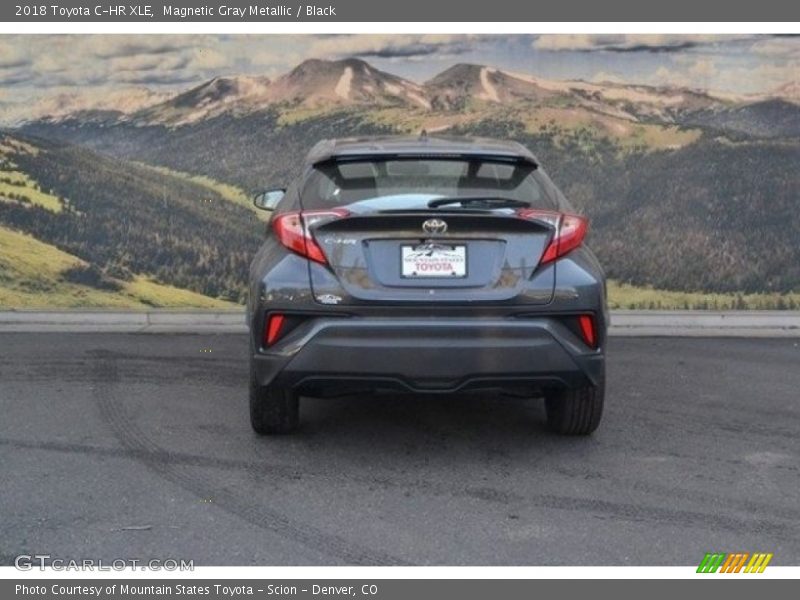 Magnetic Gray Metallic / Black 2018 Toyota C-HR XLE