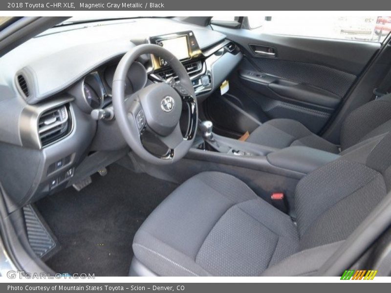 Magnetic Gray Metallic / Black 2018 Toyota C-HR XLE