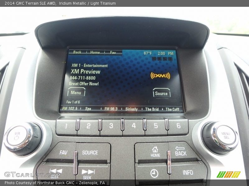 Iridium Metallic / Light Titanium 2014 GMC Terrain SLE AWD