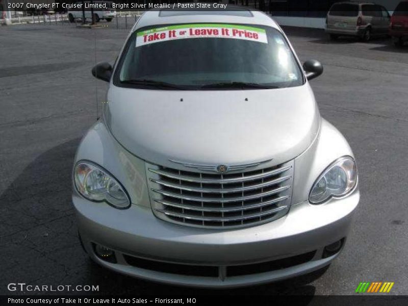 Bright Silver Metallic / Pastel Slate Gray 2007 Chrysler PT Cruiser Limited