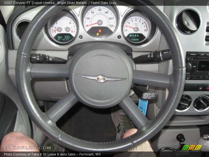 Bright Silver Metallic / Pastel Slate Gray 2007 Chrysler PT Cruiser Limited