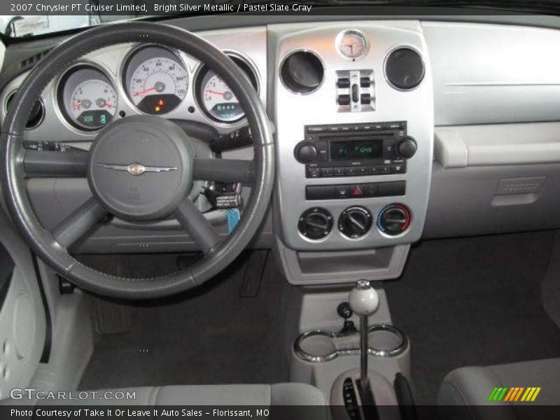 Bright Silver Metallic / Pastel Slate Gray 2007 Chrysler PT Cruiser Limited