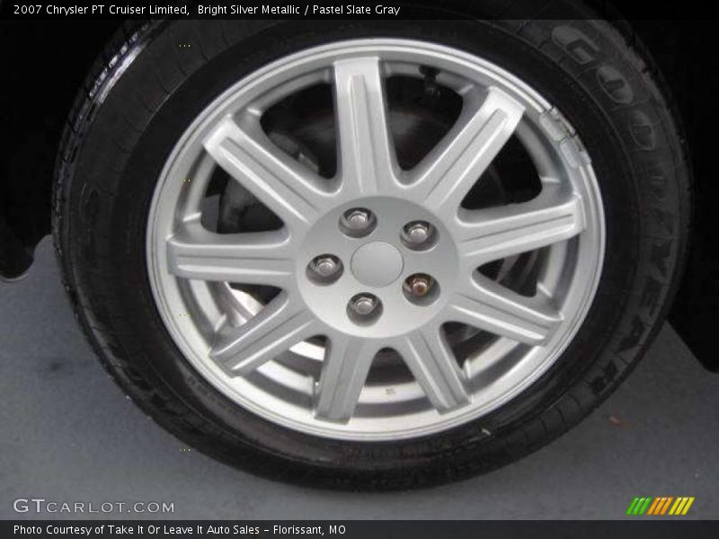 Bright Silver Metallic / Pastel Slate Gray 2007 Chrysler PT Cruiser Limited
