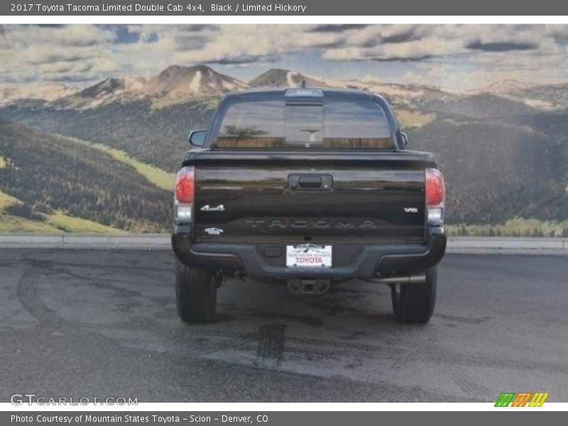 Black / Limited Hickory 2017 Toyota Tacoma Limited Double Cab 4x4