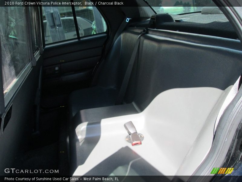 Black / Charcoal Black 2010 Ford Crown Victoria Police Interceptor