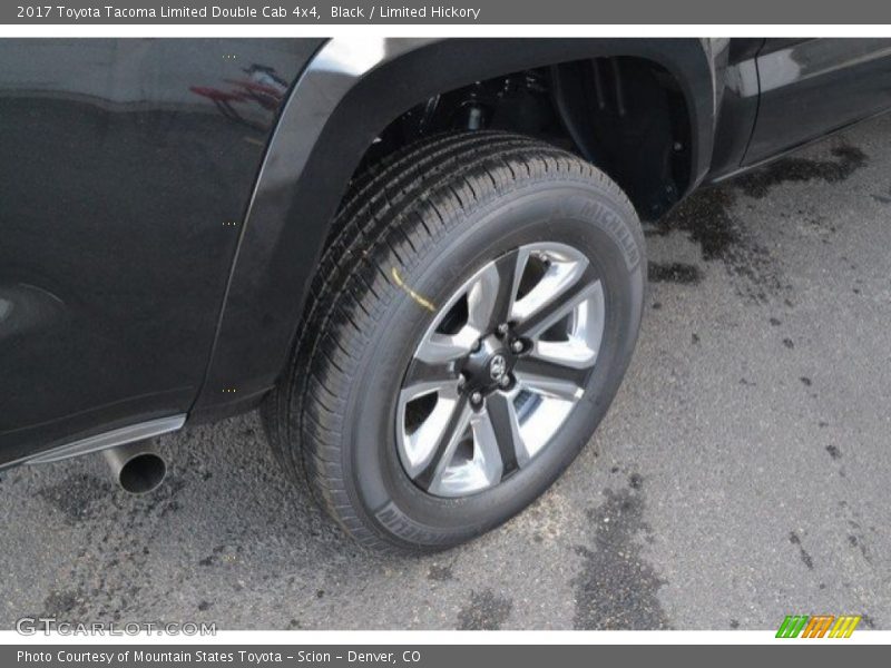 Black / Limited Hickory 2017 Toyota Tacoma Limited Double Cab 4x4