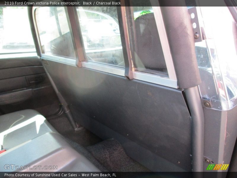 Black / Charcoal Black 2010 Ford Crown Victoria Police Interceptor
