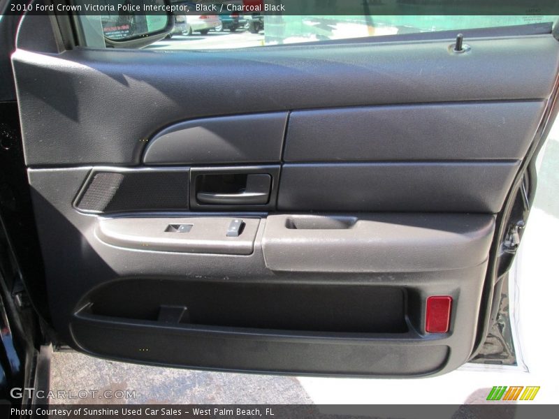 Black / Charcoal Black 2010 Ford Crown Victoria Police Interceptor