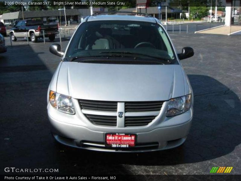 Bright Silver Metallic / Medium Slate Gray 2006 Dodge Caravan SXT