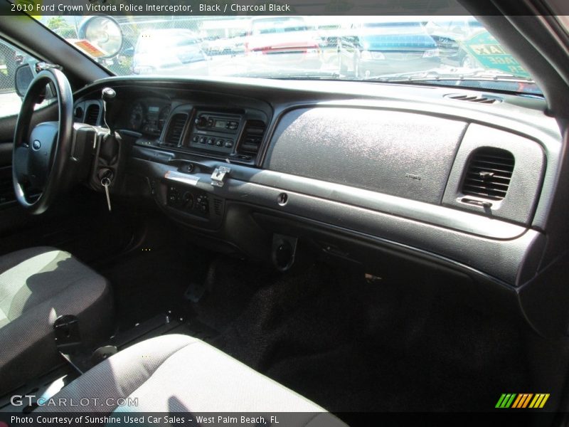 Black / Charcoal Black 2010 Ford Crown Victoria Police Interceptor
