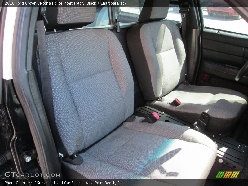 Black / Charcoal Black 2010 Ford Crown Victoria Police Interceptor
