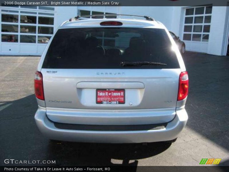 Bright Silver Metallic / Medium Slate Gray 2006 Dodge Caravan SXT