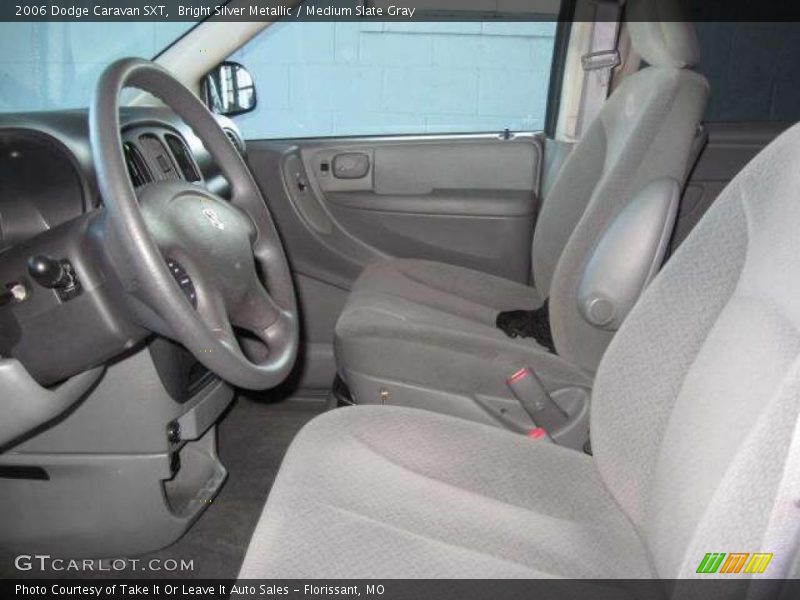 Bright Silver Metallic / Medium Slate Gray 2006 Dodge Caravan SXT