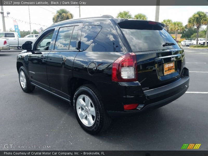Black / Dark Slate Gray 2017 Jeep Compass Latitude