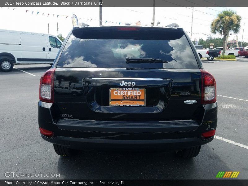 Black / Dark Slate Gray 2017 Jeep Compass Latitude