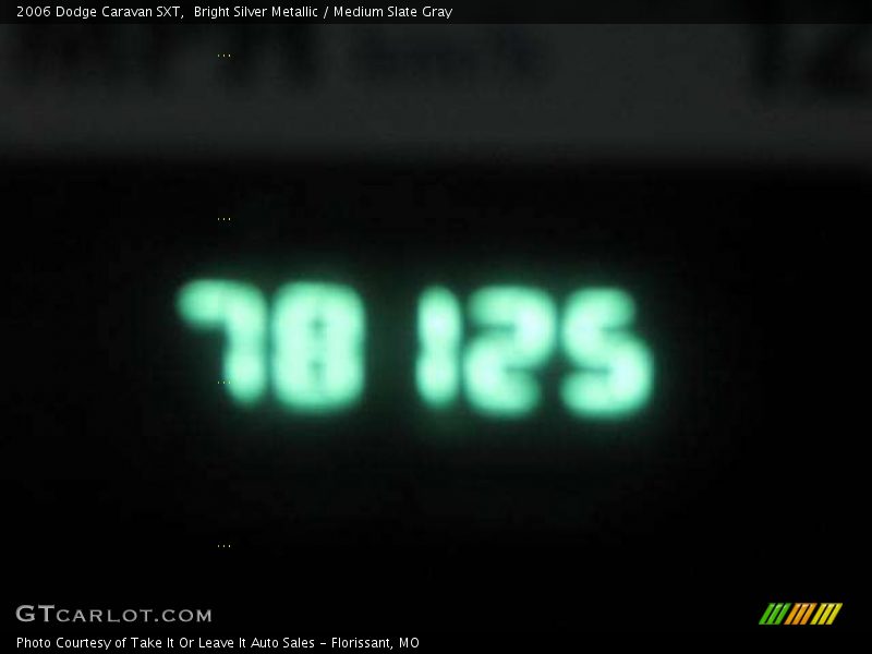 Bright Silver Metallic / Medium Slate Gray 2006 Dodge Caravan SXT