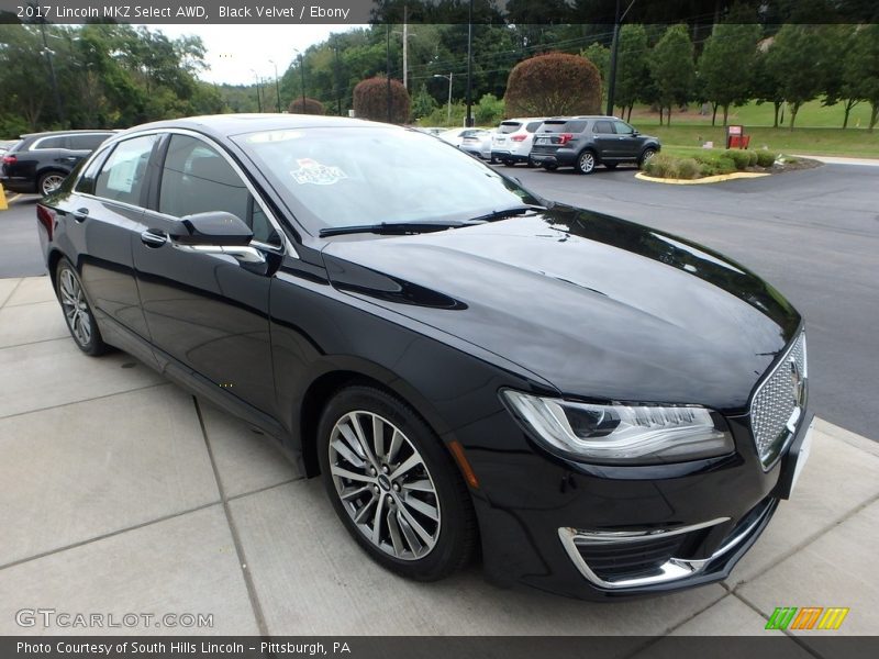 Black Velvet / Ebony 2017 Lincoln MKZ Select AWD