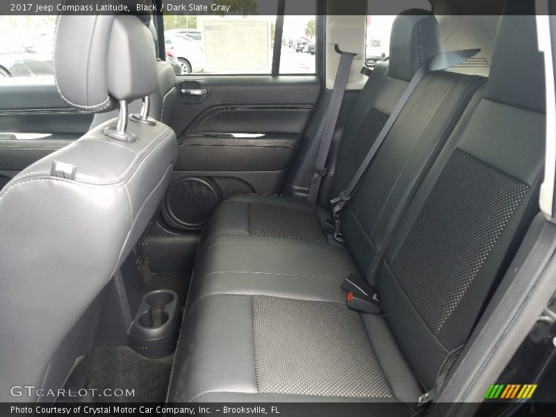 Black / Dark Slate Gray 2017 Jeep Compass Latitude