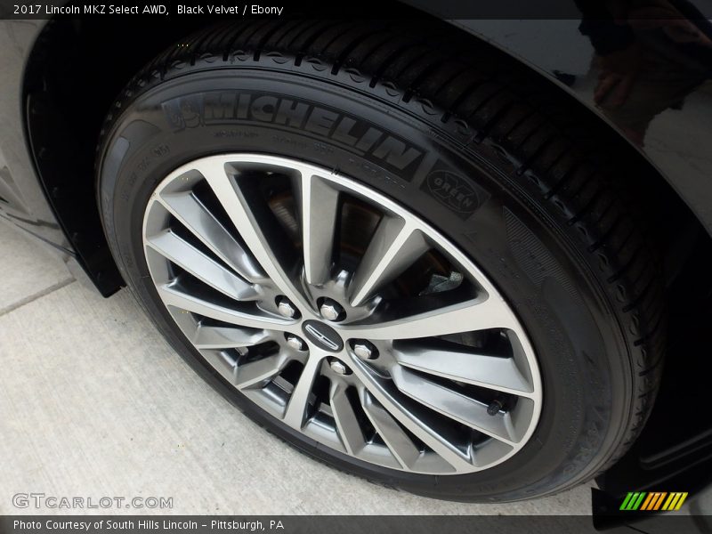 Black Velvet / Ebony 2017 Lincoln MKZ Select AWD