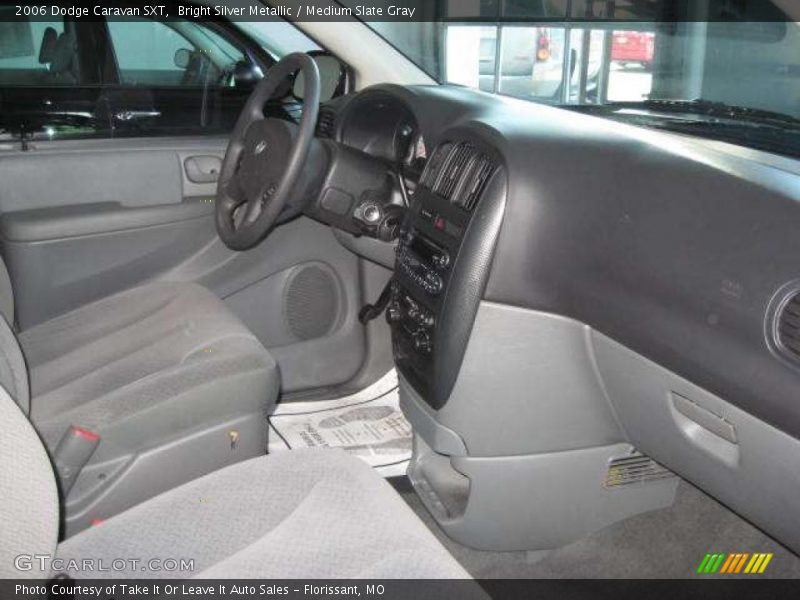 Bright Silver Metallic / Medium Slate Gray 2006 Dodge Caravan SXT