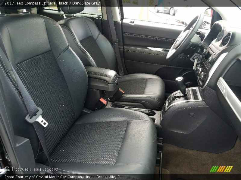 Black / Dark Slate Gray 2017 Jeep Compass Latitude