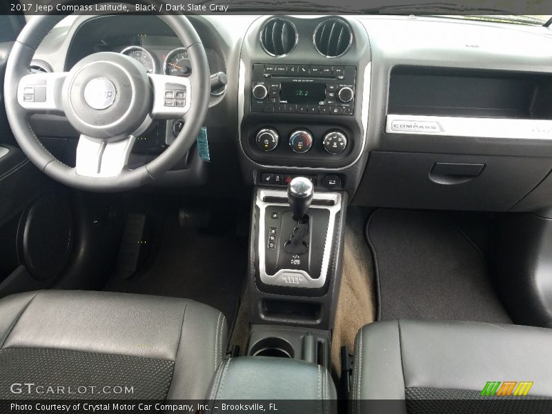 Black / Dark Slate Gray 2017 Jeep Compass Latitude