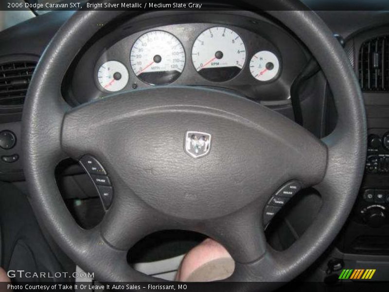 Bright Silver Metallic / Medium Slate Gray 2006 Dodge Caravan SXT