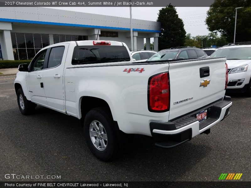 Summit White / Jet Black/­Dark Ash 2017 Chevrolet Colorado WT Crew Cab 4x4